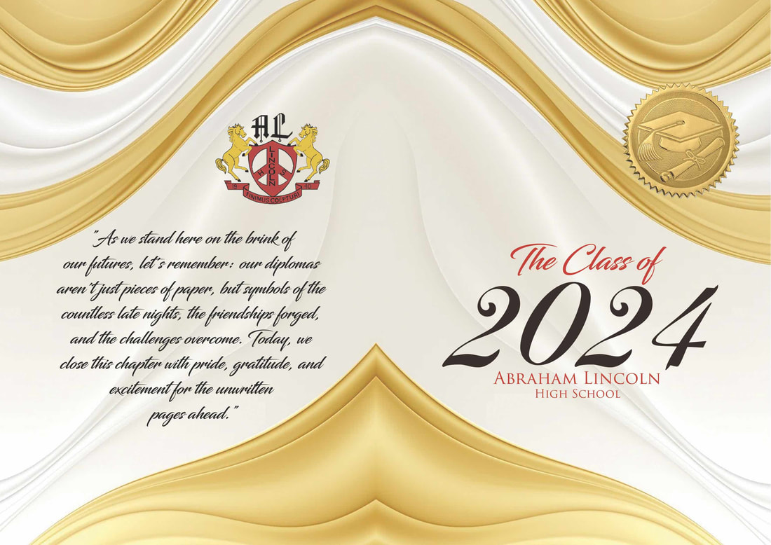 Graduation suite design for Abraham Lincoln High School, Class of 2024